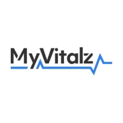 Logo of Tech Company called MyVitalz